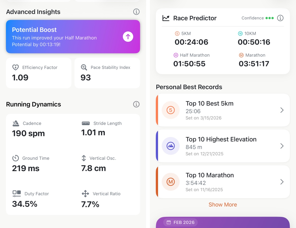 Apex Run Race Predictor