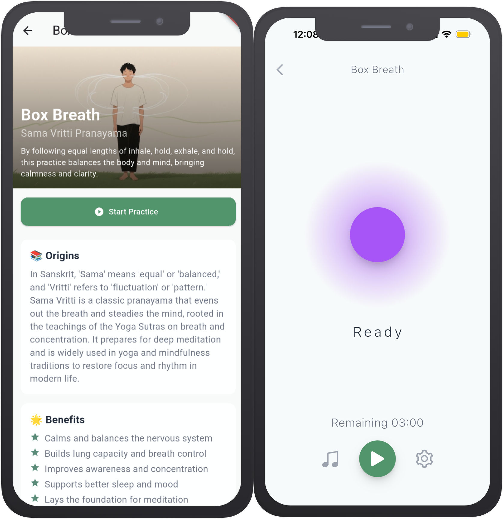 Breathing screenshot