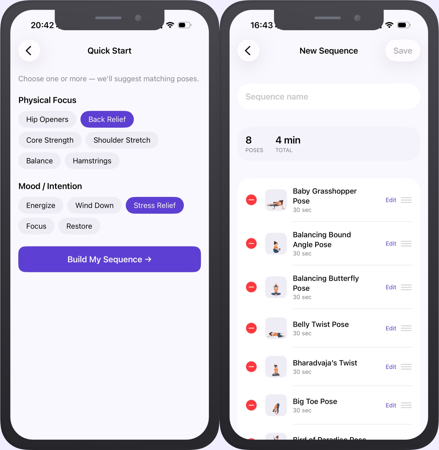 Custom Flow Builder screenshot