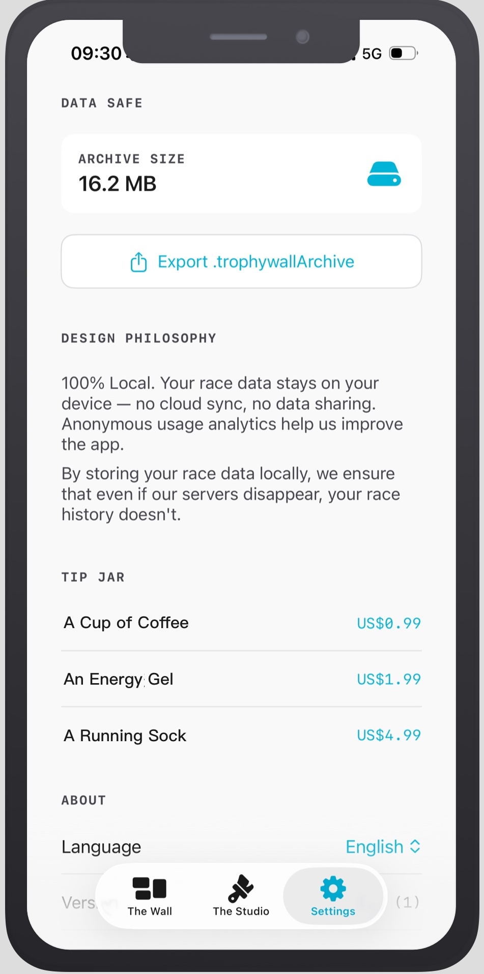 Private & Portable screenshot